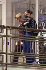 HAILEY and Justin BIEBER at Sushi Park in West Hollywood 08/31/2021