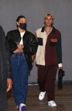 HAILEY and Justin BIEBER at Sushi Park in West Hollywood 08/31/2021