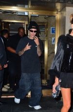 HAILEY and Justin BIEBER Heading to Met Gala Afterparty in New York 09/13/2021