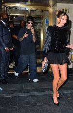 HAILEY and Justin BIEBER Heading to Met Gala Afterparty in New York 09/13/2021