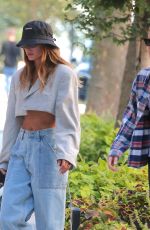 HAILEY and Justine BIEBER Out in New York 09/11/2021