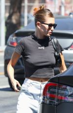 HAILEY BIEBER Arrives at an Acting Studio in Los Angeles 09/03/2021