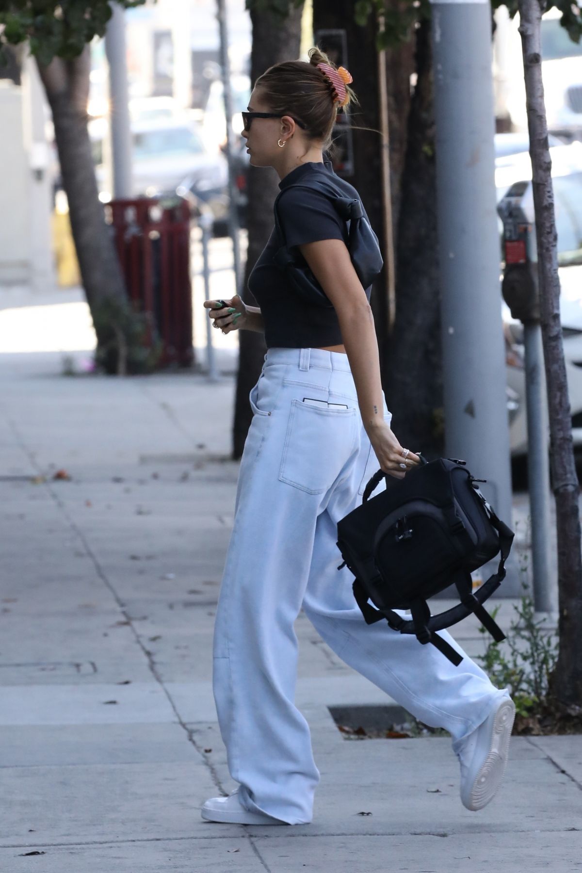 HAILEY BIEBER Arrives at an Acting Studio in Los Angeles 09/03/2021 ...