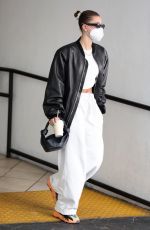 HAILEY BIEBER at a Medical Building in Beverly Hills 09/02/2021