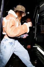 HAILEY BIEBER at The Nice Guy in West Hollywood 09/26/2021