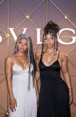 HALLE and CHLOE BAILEY at Bvlgari x B.Zero1 Party in New York 09/08/2021