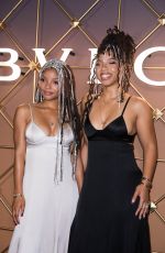 HALLE and CHLOE BAILEY at Bvlgari x B.Zero1 Party in New York 09/08/2021
