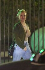 HAYDEN PANETTIERE Out for Dinner at Dan Tana