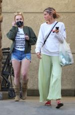 HAYDEN PANETTIERE with a Friend at a Grocery Store in Brentwood 09/18/2021