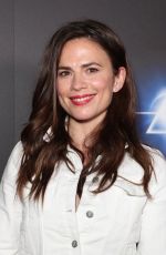 HAYLEY ATWELL at Pink Floyd Exhibition in Los Angeles 09/02/2021