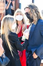 HEIDI and LENI KLUM Out in Venice 08/27/2021