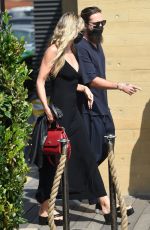 HEIDI KLUM Celebrates Labor Day at Nobu Sushi in Malibu 09/06/2021