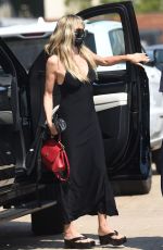 HEIDI KLUM Celebrates Labor Day at Nobu Sushi in Malibu 09/06/2021