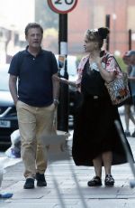HELENA BONHAM CARTER Out and About in London 09/08/2021