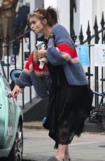 HELENA BONHAM CARTER Out in London 09/02/2021