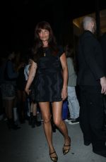 HELENA CHRISTENSEN Out at New York Fashion Week 09/08/2021