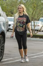 HOLLY MADISON and BRIDGET MARQUARDT at a Mall in Calabasas 09/23/2021
