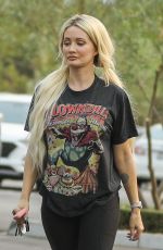 HOLLY MADISON and BRIDGET MARQUARDT at a Mall in Calabasas 09/23/2021