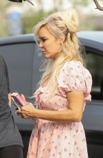 HOLLY MADISON and BRIDGET MARQUARDT at a Mall in Calabasas 09/23/2021