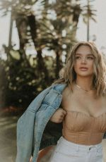 HUNTER HALEY KING at a Photoshoot, September 2021