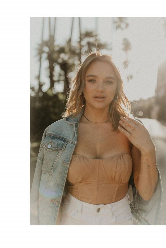 HUNTER HALEY KING at a Photoshoot, September 2021