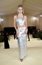 HUNTER SCHAFER at Met Gala 2021 in New York 09/13/2021