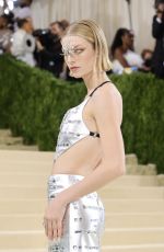 HUNTER SCHAFER at Met Gala 2021 in New York 09/13/2021