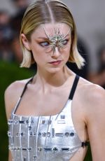 HUNTER SCHAFER at Met Gala 2021 in New York 09/13/2021