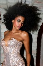 IMAAN HAMMAM at Rihanna