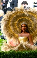 IMAN at 2021 Met Gala in New York 09/13/2021