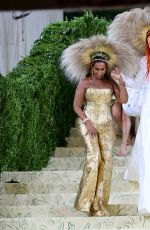 IMAN at 2021 Met Gala in New York 09/13/2021