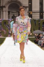 IRINA SHAY at Moschino SS22 Runway Show at New York Fashion Week 09/09/2021