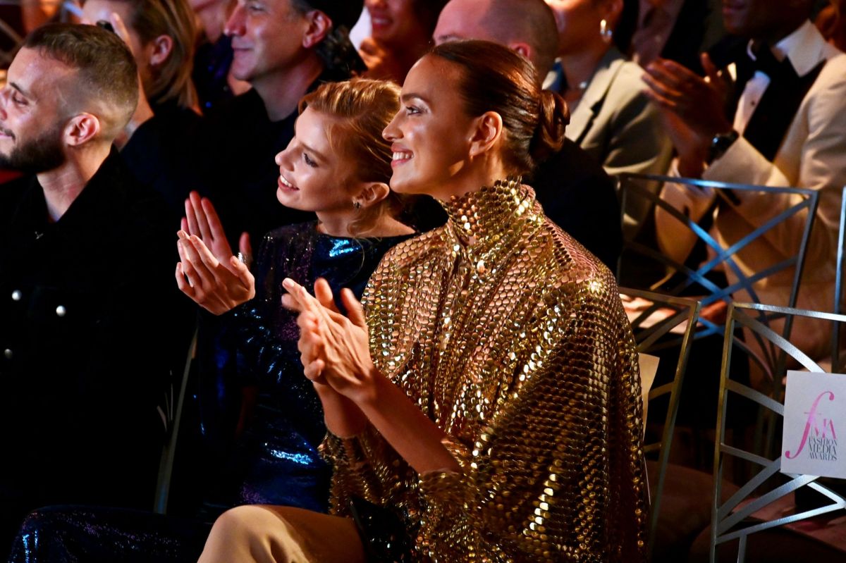 IRINA SHAYK at Daily Front Row 8th Annual Fashion Media Awards in New ...