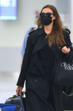 IRINA SHAYK at JFK Airport in New York 09/07/2021