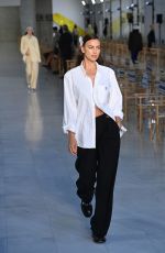 IRINA SHAYK at Max Mara Fashion Show in Milan 09/23/2021