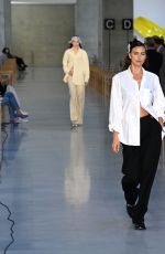 IRINA SHAYK at Max Mara Fashion Show in Milan 09/23/2021
