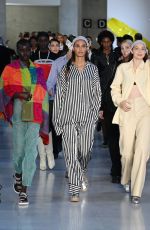 IRINA SHAYK at Max Mara Fashion Show in Milan 09/23/2021