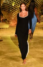 IRINA SHAYK at Staud Spring 2022 Ready to Wear Collection Runway Show in New York 09/12/2021