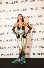IRINA SHAYK at Thierry Mugler: Couturissime Exhibition Opening Ceremony at Museum of Fine Arts in Paris 09/28/2021