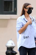 IRINA SHAYK Out and About in New York 09/13/2021