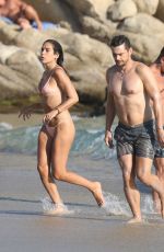 ISABEL PAKZAD in Bikini at Branco Beach in Mykonos 09/06/2021