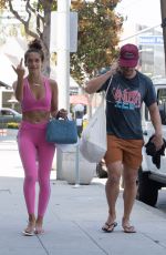 ISABEL PAKZAD Leaves a Gym in Los Angeles 09/06/2021