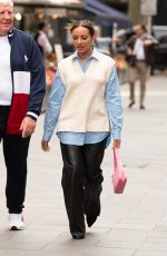 JADE THIRLWALL Arrives at Global Radio Studios in London 09/15/2021