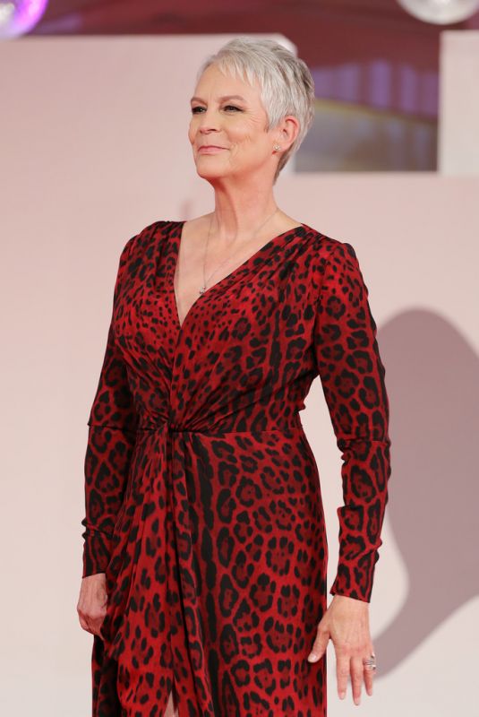 JAMIE LEE CURTIS at Halloween Kills Premiere at 78th Venice International Film Festival 09/08/2021