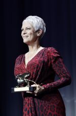 JAMIE LEE CURTIS at Lifetime Achievement Award Ceremony at 78th Venice Film Festival 09/08/2021
