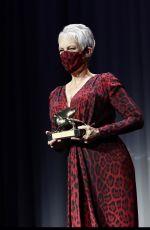 JAMIE LEE CURTIS at Lifetime Achievement Award Ceremony at 78th Venice Film Festival 09/08/2021