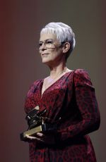 JAMIE LEE CURTIS at Lifetime Achievement Award Ceremony at 78th Venice Film Festival 09/08/2021