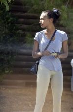 JASMINE TOOKES Arrives at Dogpound Gym in West Hollywood 09/21/2021