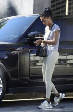 JASMINE TOOKES Arrives at Dogpound Gym in West Hollywood 09/21/2021