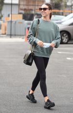 JENNA JOHNSON Arrives at Dancing with the Stars Rehearsals in Los Angeles 09/01/2021